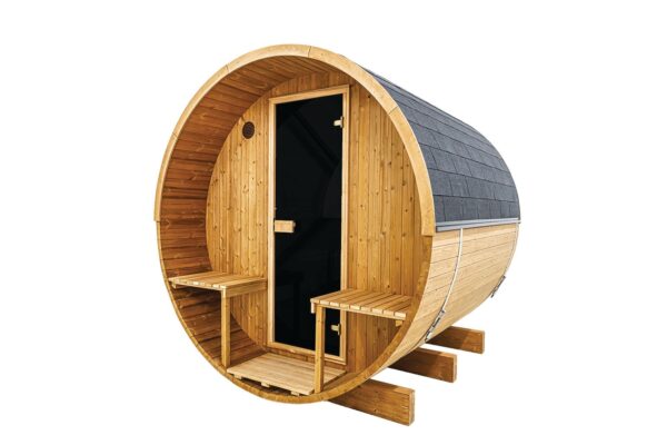 Hekla Barrel 210 (Woodburner) Outdoor Garden Sauna